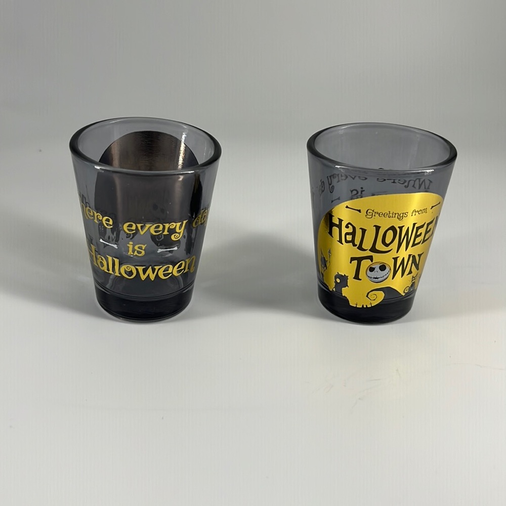 Disney Nightmare Before Christmas Shot Glasses -Set of 2